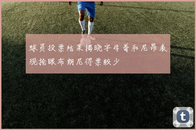 球员投票结果揭晓字母哥和尼昂表现抢眼布朗尼得票较少